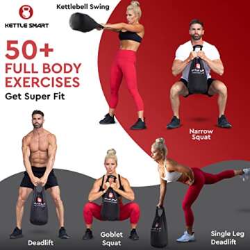 Kettle Smart Adjustable Kettlebell for Travel Workouts