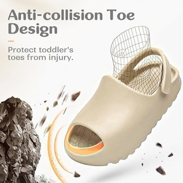Erhuoxz Toddler Slides Sandals for Summer Fun