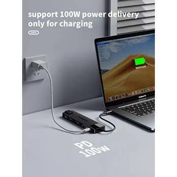 Lemorele 13 in 1 USB C Docking Station Triple Monitor, Multiport Hub Adapter w/Dual HDMI 4K, 1000M RJ45, VGA, 4 USB 3.0/2.0, USB C 3.0, 100W PD, SD/TF, 3.5MM Audio for Type C Laptops