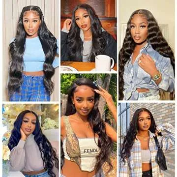 Zomgurd Glueless Body Wave Lace Front Wig 20 Inch