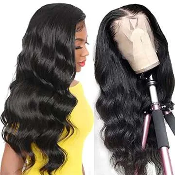 Zomgurd Glueless Body Wave Lace Front Wig 20 Inch