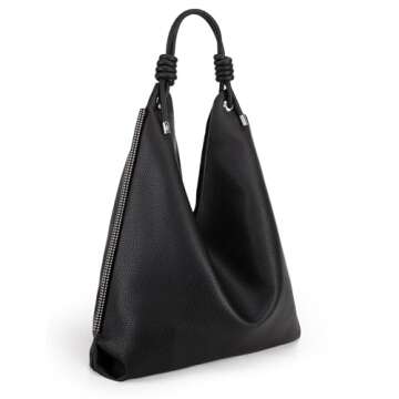 Montana West Hobo Bags - Slouchy Shoulder Bags for Women - Leather Large Size Ladies Handbags