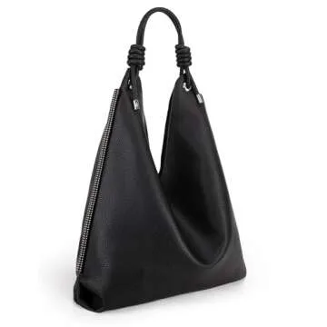 Montana West Hobo Bags - Slouchy Shoulder Bags for Women - Leather Large Size Ladies Handbags