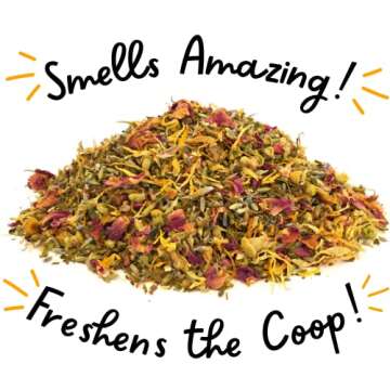 Happy Trees Chicken Nesting Herbs - 100% Natural Blend of 7 Premium Dried Herbs for Fresh Nest Box, ...