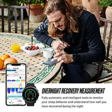 Polar Grit X - Rugged Multisport GPS Smart Watch - Ultra-Long Battery Life, Wrist-based Heart Rate, Military-Level Durability, Sleep and Recovery, Navigation - Trail Running, Mountain Biking