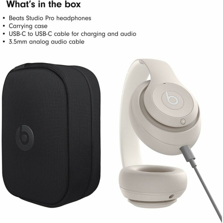 Beats Studio Pro Wireless Headphones - 40-Hour Battery