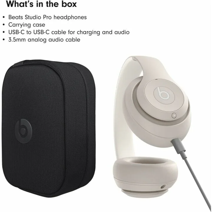 Beats Studio Pro Wireless Headphones - 40-Hour Battery