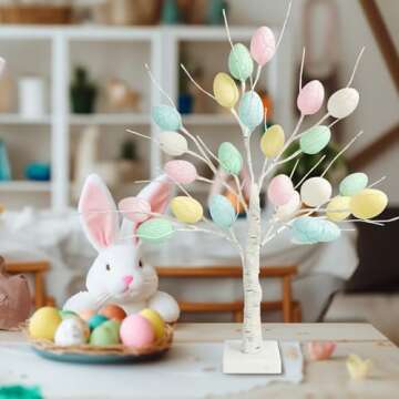 Dazzle Bright 24" Pre-lit Birch Tree for Easter