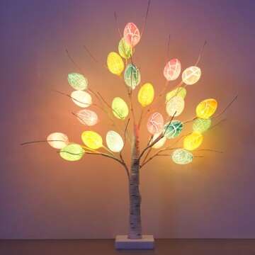 Dazzle Bright 24" Pre-lit Birch Tree for Easter