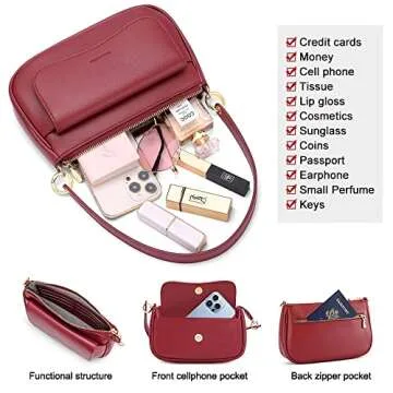 RONSIN Small Shoulder Bag for Women - Stylish and Functional