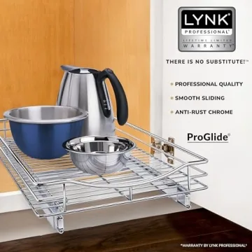 LYNK PROFESSIONAL Pull Out Cabinet Organizer - 14x21