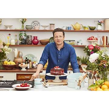 Jamie Oliver Non-Stick Springform Cake Tin, 9 Inch