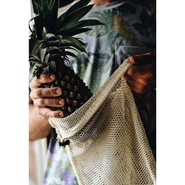 Eco-Friendly iZZi Reusable Produce Bags Set for Groceries