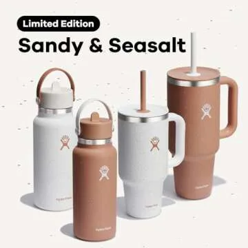 Hydro Flask 32 Oz Wide Flex Straw Cap Seasalt