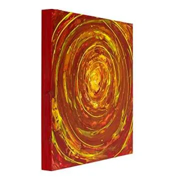 U.S. Art Supply 20" x 20" Birch Wood Paint Pouring Panel Boards, Gallery 1-1/2" Deep Cradle (Pack of 2) - Artist Depth Wooden Wall Canvases - Painting Mixed-Media Craft, Acrylic, Oil, Encaustic