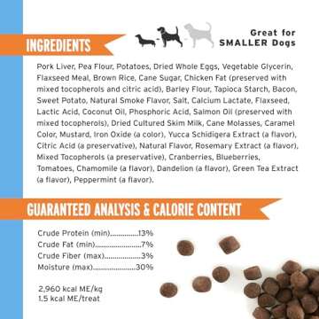 Pet Botanics Chewy Dog Training Treats 500 Count