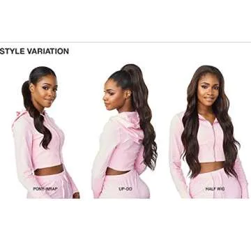Sensationnel Synthetic Instant Up & Down Pony Wrap Half Wig - UD 4 (T2/27)