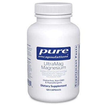 Pure Encapsulations UltraMag Magnesium Supplement - Enhanced Absorption for Bone & Muscle Support - ...