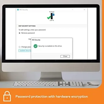 WD My Book 12TB External Hard Drive - Secure Data Storage