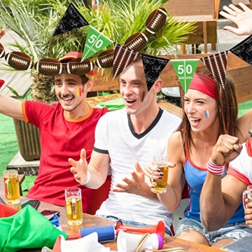 Zonon Sports Party Banner Set for Birthdays and Events