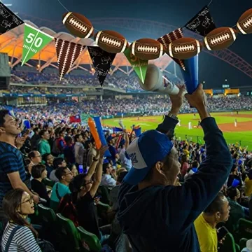 Zonon Sports Party Banner Set for Birthdays and Events