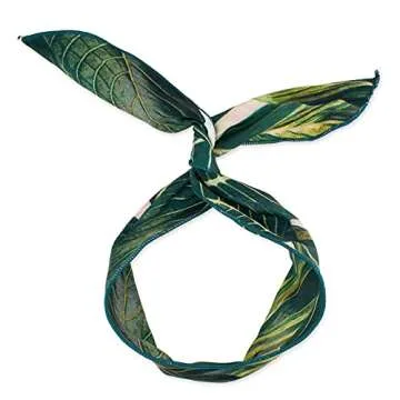 DRESHOW Twist Bow Wire Headbands Vintage Head Wrap Rabbit ear Wired Hairbands Hair Holder Hair Accessory for Women and Girls 6 Pack