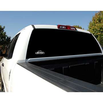 Berkley Fishing Decals, 5-Inch, White