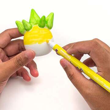 Air Dough - White, Air Dry, Ultra Light, Non-Toxic Modeling Clay in a Resealable Bag Including Tutorial Videos (Educational, Create & Decorate DIY, Kids Gifts, Arts & Crafts for Boys & Girls)