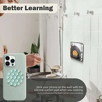 ANRUI Silicone Suction Phone Holders for Car & Home