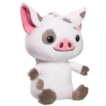 Disney Princess Moana Pua 2-pound Weighted 14-Inch Plush Stuffed Animal, Pig, Kids Toys for Ages 3 Up by Just Play
