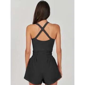 ANRABESS Mini Tennis Dress: Stylish Workout Romper