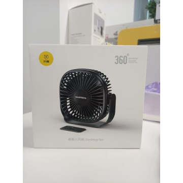 SMARTDEVIL Small USB Desk Fan - Portable, Quiet 3 Speeds