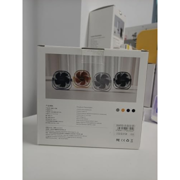 SMARTDEVIL Small USB Desk Fan - Portable, Quiet 3 Speeds