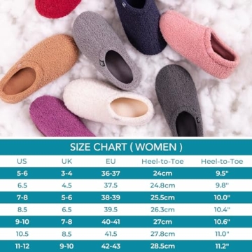 Fuzzy Curly Fur Memory Foam Slippers for Women
