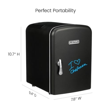 Iceman Mini Board Fridge - Eco-Friendly & Portable