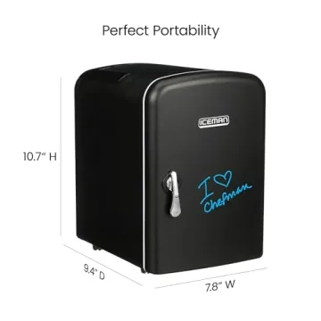 Iceman Mini Board Fridge - Eco-Friendly & Portable