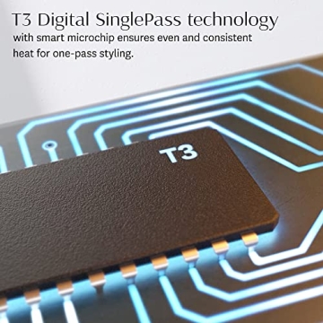 T3 Whirl Trio Wand for Perfect Curls and Waves