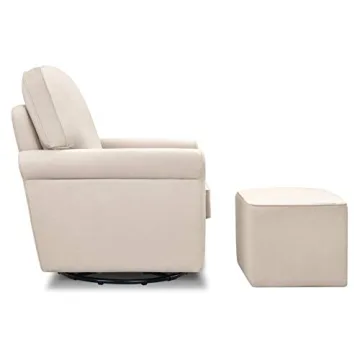 DaVinci Maya Glider with Ottoman for Stylish Comfort