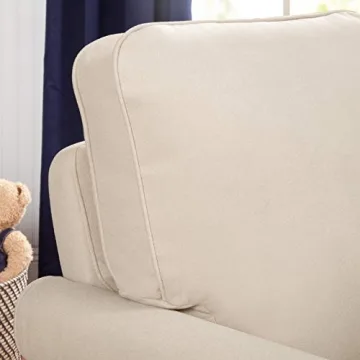 DaVinci Maya Glider with Ottoman for Stylish Comfort