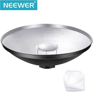 Neewer Beauty Dish for Photography Lighting and Effects