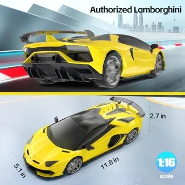 Lamborghini RC Car for Kids 1:16 Scale 2.4GHz Remote