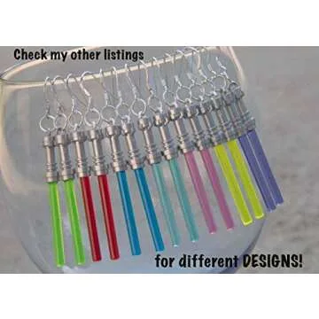 Star Wars Lightsaber Earrings for All Fans