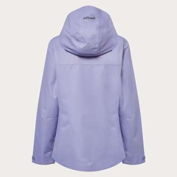 Oakley Women's Holly Anorak Jacket, New Lilac, Large