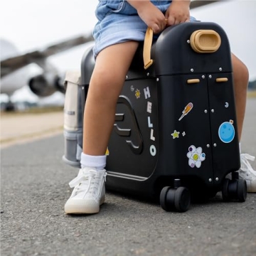 JetKids Travel Bundle: Kid's Ride-On Suitcase & Backpack