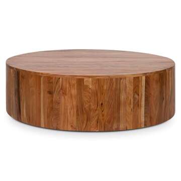 Poly and Bark Gamla Coffee Table in Natural/Acacia