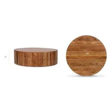 Poly and Bark Gamla Coffee Table in Natural/Acacia