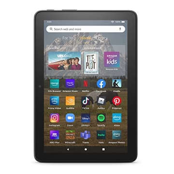 Amazon Fire HD 8 Tablet - 8" HD Display, 32GB Storage, Faster Processor, Portable Entertainment