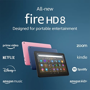 Shop Amazon Fire HD 8 Tablet for All-Day Entertainment