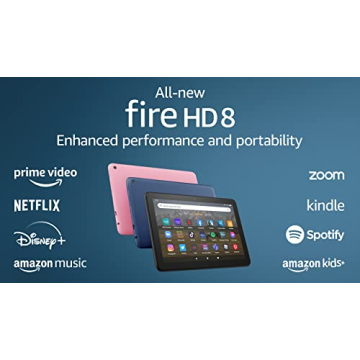 Shop Amazon Fire HD 8 Tablet for All-Day Entertainment