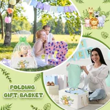 Pickmesh Baby Storage Basket for Organizing Toys & Gifts